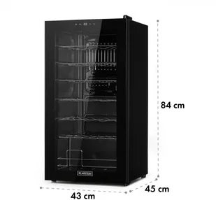 Klarstein HEA-Shiraz 28 slim - Chłodziarki do wina - miniaturka - grafika 3
