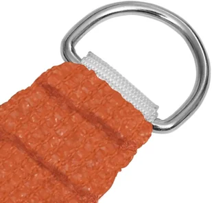 vidaXL Żagiel przeciwsłoneczny, 160 g/m, pomarańczowy, 3,5x5 m, HDPE vidaXL - Parasole ogrodowe - miniaturka - grafika 5