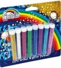 Fiorello Brokat sypki 8 kolorów x 4,5g - Przybory szkolne - miniaturka - grafika 3