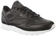 Buty sportowe damskie - Reebok CL Leather HW BS9879 czarny - miniaturka - grafika 1