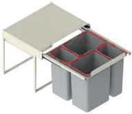 Kosze na śmieci - Rejs Kosz na śmieci MONTOWANY DO FRONTU 2X20 2X9 L - miniaturka - grafika 1