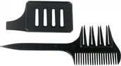 Grzebienie fryzjerskie - Efalock grzebień do pasemek z szablonem 10806 - miniaturka - grafika 1