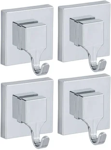 Wenko Zestaw 2 haczyków łazienkowych Vacuum-Loc 22688100 - Wieszaki łazienkowe - miniaturka - grafika 3