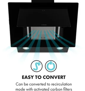 Klarstein TK15CH-Eleonora-60BK - Okapy kuchenne - miniaturka - grafika 4