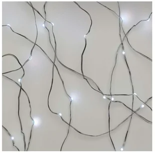 EMOS LED Zewnętrzny łańcuch bożonarodzeniowy 40xLED/9m IP44 zimna biel - Oświetlenie świąteczne - miniaturka - grafika 2