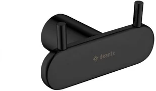 Deante Round Haczyk podwójny Nero ADR N121 - Wieszaki łazienkowe - miniaturka - grafika 3