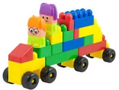 Klocki - Miniland Duże klocki plastikowe - miniaturka - grafika 1