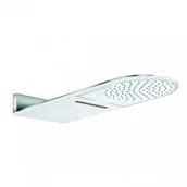 Deszczownice - Kludi 6488091-00 A-QA Głowica natrysku 250 mm 2 stumienie biały - miniaturka - grafika 1