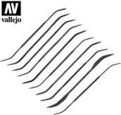 Kolejki i akcesoria - Vallejo Pilniki iglaki zakrzywione (10 szt) Vallejo T03003 - miniaturka - grafika 1