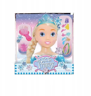 Smily Molly Lalka głowa do czesania BD1369 - Akcesoria dla lalek - miniaturka - grafika 3