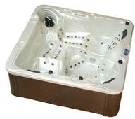 Baseny ogrodowe - Beauty System Jacuzzi ogrodowe SPA z hydromasażem 5os Madera MADERA/H01/PS01/C08 - miniaturka - grafika 1