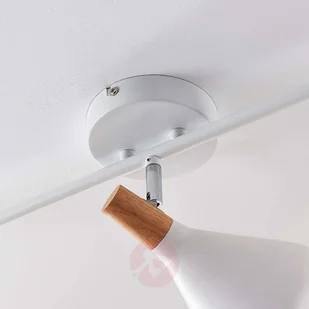 Lampenwelt com Arina 3-punktowa, biała lampa sufitowa LED - Lampy sufitowe - miniaturka - grafika 5