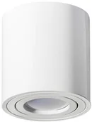 Oprawy, klosze i abażury - Kobi Oprawa oprawka led halogenowa ruchoma okrągła kolor biały OH36 6758 6758 - miniaturka - grafika 1