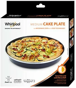 Whirlpool Talerz CRISP mikrofalówki do ciast i tart 480131000082 - Akcesoria i części do mikrofalówek - miniaturka - grafika 4