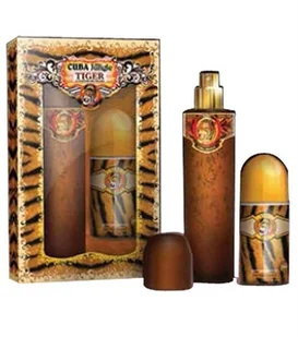 Cuba Jungle Women Tiger Zestaw Woda perfumowana 100 ml + Dezodorant w kulce 50 ml - Zestawy kosmetyków męskich - miniaturka - grafika 3