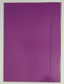 Artykuły biurowe - penmate Teczka z gumką A4 fioletowa - miniaturka - grafika 1