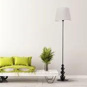 Lampy stojące - Lysne Lampa podłogowa z abażurem LIZBONA 17411/36 - miniaturka - grafika 1