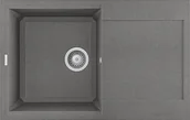 Zlewozmywaki - Elleci EASY 300 cemento G48 GRANITEK (LGY30048) - miniaturka - grafika 1
