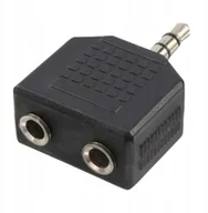 Adaptery i przejściówki - Logilink Adapter audio stereo CA1002 3,5mm jack - miniaturka - grafika 1