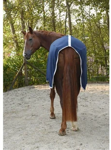 Kerbl Derka polarowa RugBe Economic, granatowa, 125 cm, 328681 - Derki dla konia - miniaturka - grafika 6