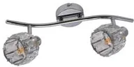 Lampy sufitowe - Krislamp Venus KR 373-2L Listwa plafon spot oprawa sufitowa 2x40W E14 chrom - miniaturka - grafika 1