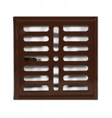 Kratki wentylacyjne - Parkanex Metalowa Malowana 14*21CM Brązowa - miniaturka - grafika 1