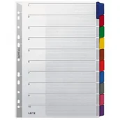 Przekładki do segregatorów - Leitz Przekładka kartonowa A4/10 43210000 - miniaturka - grafika 1