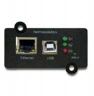 Zasilacze awaryjne UPS - Qoltec Moduł Snmp do zasilacza awaryjnego Ups - miniaturka - grafika 1