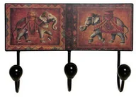 Wieszaki i stojaki - Atrix Wieszak metalowy MDF słonie HR109 - miniaturka - grafika 1