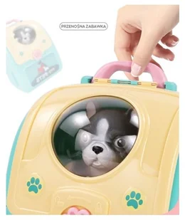 Woopie Lumarko Pies Przenosny Zestaw Pielęgnacyjny 2w1 W Plecaku Transporter 30630 Lek - Zabawy w naśladowanie dorosłych - miniaturka - grafika 2