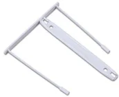 Pudła i kartony archiwizacyjne - OFFICE PRODUCTS Klipsy archiwizacyjne OFFICE PRODUCTS, 100szt., białe 21301115-14 - miniaturka - grafika 1