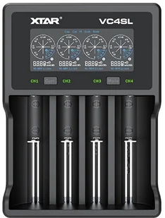 Xtar ładowarka do akumulatorów 18650 VC4SL - Ładowarki do telefonów Xtar ładowarka do akumulatorów 18650 VC4SL - Ładowarki do telefonów - miniaturka - grafika 1