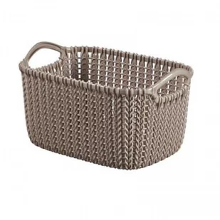 Curver Koszyk prostokątny Knit 975031_CURVER - Pudła i pojemniki do przechowywania - miniaturka - grafika 2