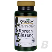 Witaminy i minerały dla sportowców - SWANSON Ginseng Żen-Szeń) 500mg 100 kaps - miniaturka - grafika 1