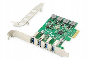 Digitus Kontroler USB 3.0 PCIe, 4x USB 3.0, Low Profile, Chipset VL805 DS-30226 - Kontrolery - miniaturka - grafika 2