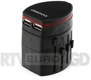 Omega Ładowarka ORA1 Czarny 43354 - Ładowarki do telefonów - miniaturka - grafika 2