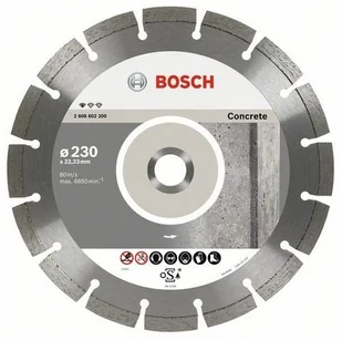 Bosch Diamentowa tarcza tnąca Standard do betonu 125 x 22 23 x 1 6 x 10 mm 2608603240 Średnica 125 mm Średnica wewnętrzna 22.23 mm 10 szt - Tarcze do pił - miniaturka - grafika 2
