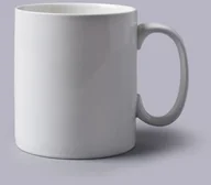 Filiżanki - W.m. bartleet & sons Biały porcelanowy kubek 576 ml - miniaturka - grafika 1