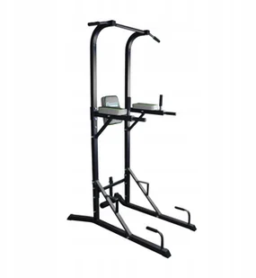Wieża Stacja Stacjonarna do Ćwiczeń Mięśni Brzucha - Poręcze i drążki do podciągania - miniaturka - grafika 2