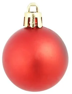 vidaXL Zestaw bombek, 100 elementów, czerwony/złoty/zielony vidaXL - Bombki - miniaturka - grafika 5