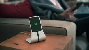 XVIDA XVIDA (POWER 2) Wireless Charging Desk Stand - Ładowarka indukcyjna Qi 7.5W na biurko (srebrny) W2-DESKM-01SI-EU - Stacje dokujące do telefonów - miniaturka - grafika 4