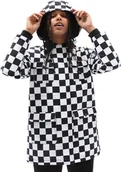Kurtki damskie - Vans kurtka street zimowa damska DRILL LONG II CHORE COAT MTE JACKET Checkerboard - miniaturka - grafika 1