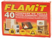 Rozpałki - Grill time Rozpałka biała kostka Grill Time 40 sztuk - miniaturka - grafika 1