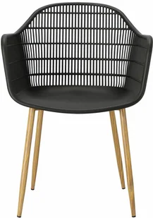 Simplet Krzesło Becker czarne/naturalne - Krzesła - miniaturka - grafika 12