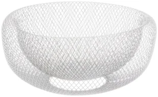 Secret de Gourmet Kosz na owoce warzywa biała siatka metalowa B076PJR7J8 - Kosze na owoce - miniaturka - grafika 2