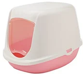 Kuwety dla kotów - Nobby 72182 kuweta "duch Esse", Sweet Pink-biały, 44.5 x 35.5 x 32 cm - miniaturka - grafika 1