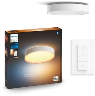 Philips HUE Lampa sufitowa HUE White Ambiance Enrave L 915005996801 Biały Bluetooth - Lampy pozostałe - miniaturka - grafika 3