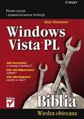 Systemy operacyjne i oprogramowanie - Alan Simpson Windows Vista PL Biblia - miniaturka - grafika 1