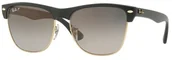 Okulary przeciwsłoneczne - Ray Ban Clubmaster Oversized Classic RB4175 877/M3 Polarized - miniaturka - grafika 1