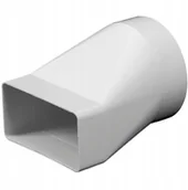 Rury i kanały wentylacyjne - Awenta Łącznik Zmienny 75x150/125 KP75-20 - miniaturka - grafika 1